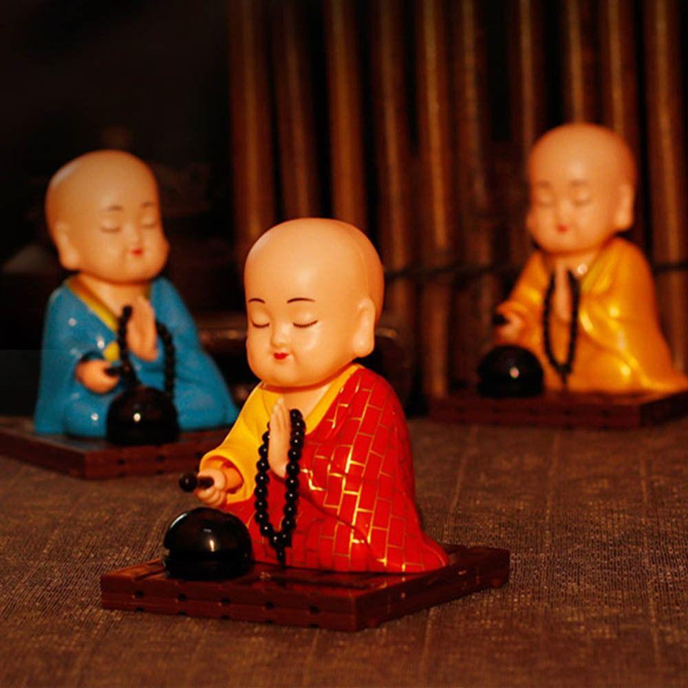 Татхагата Будда Солнечный Кивающий Будда Игрушки Декоративная Настольная Статуя Будды Подарки B